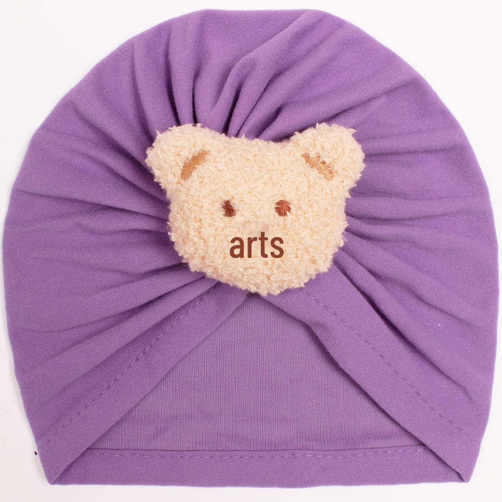 European & American Baby Bear Baotou Hat for Infants - Warm, Protective Design for Girls