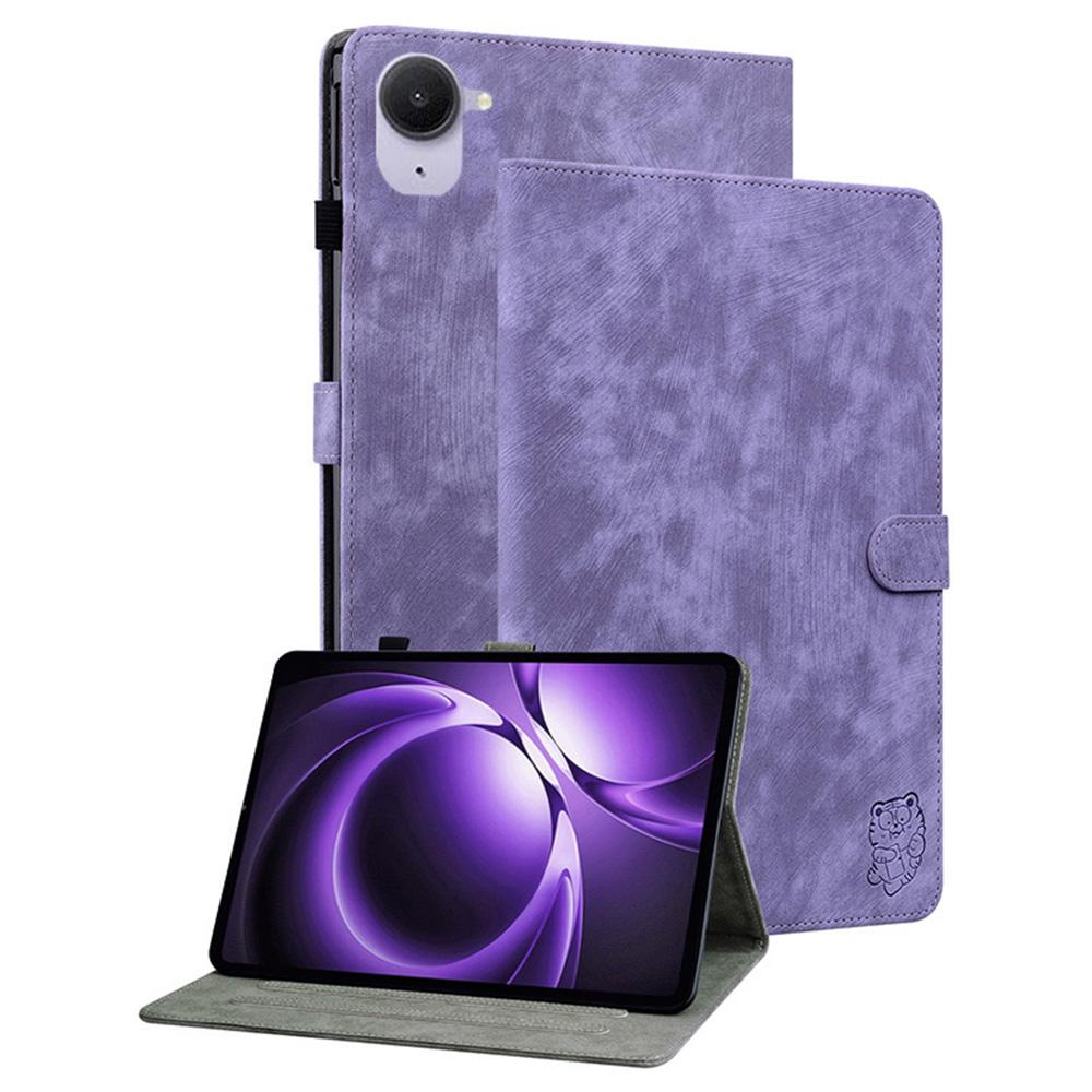 Чехол для Xiaomi Redmi K Pad с тиснением в виде тигра, устойчивый к царапинам, из искусственной кожи, чехол для планшета