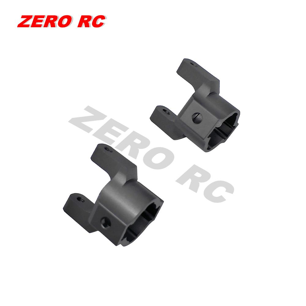 RC 1/10 CAR Axial SCX10 Upgraded accessories METAL Front Knuckle + Steering Link Rod + C Hub Carrier + Rear Axle Lock Out