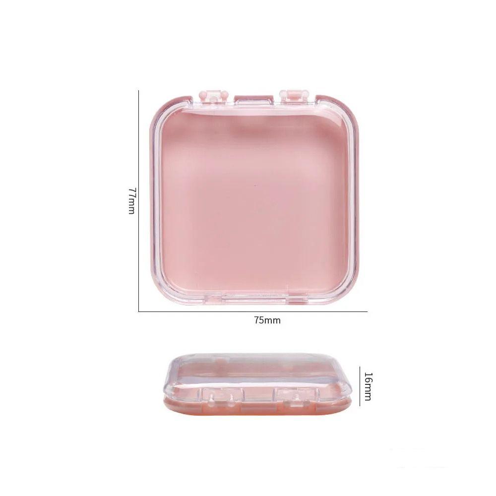 Прозрачные пустые коробки для ногтей Пластиковая коробка для хранения накладных ногтей Новая коробка для показа ногтей