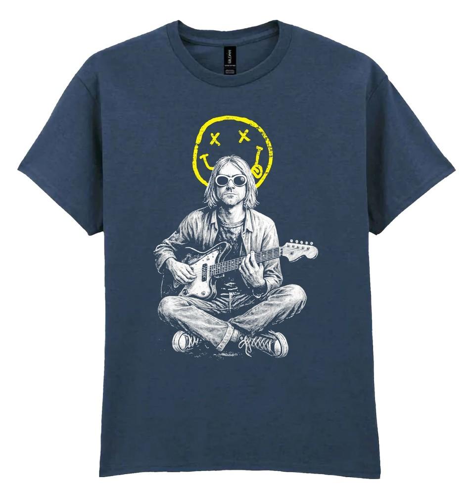 Nirvana Front man TShirt ultra cotton Alternative Rock music fans gift Tee