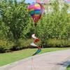 Fashion Tops Sequin Wind Spinner Funny Rotating Spiral Balloon Windmill Ornament for Decoration