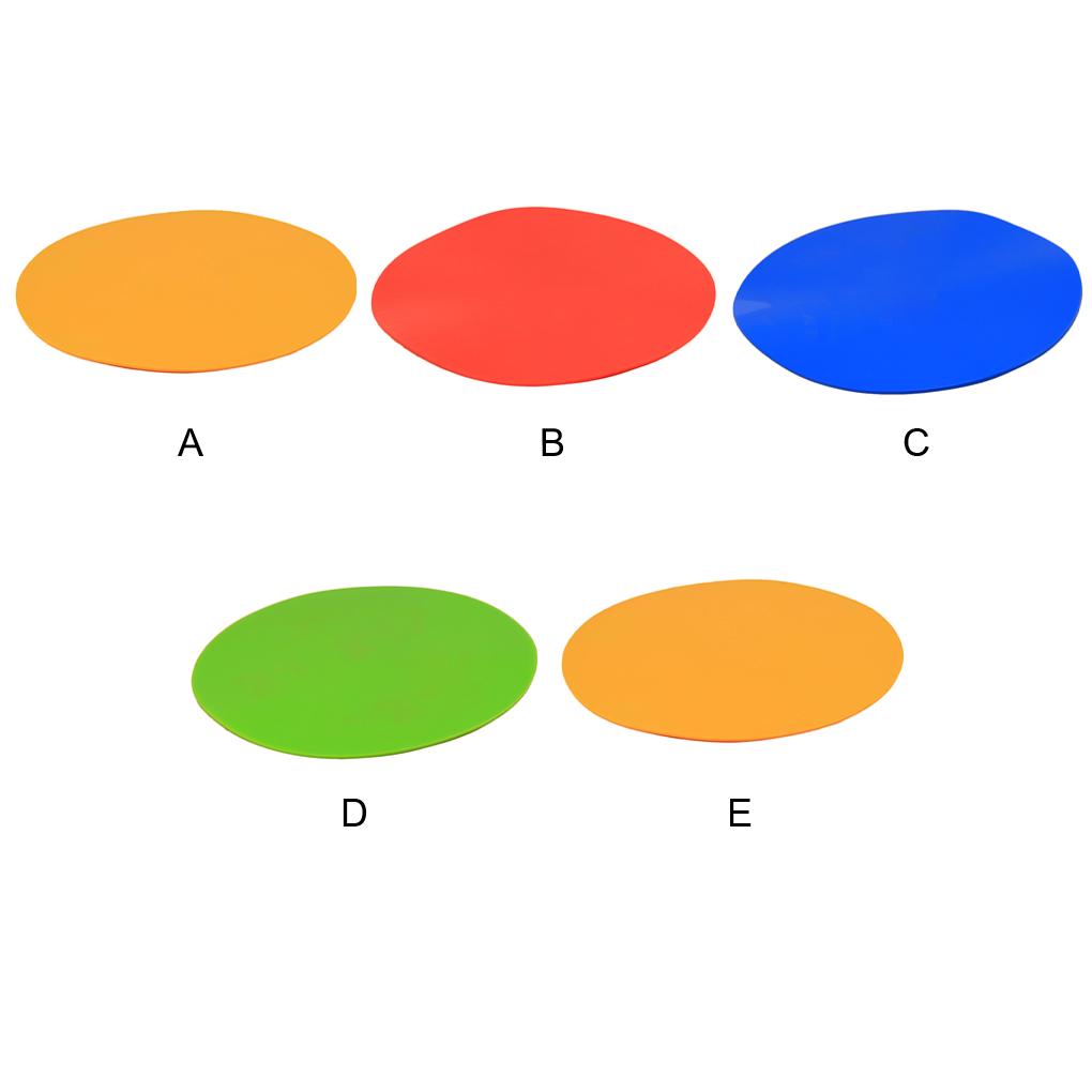 Football Training Spot Markers - Soft And Durable Rubber Bright Colors Spot Markers 9inch SIFENYU Spot Agility