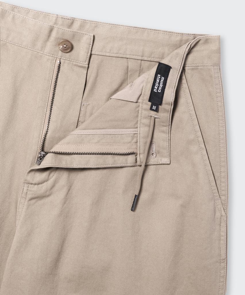 MUSINSA STANDARD Cotton Balloon Pants [Light Beige]