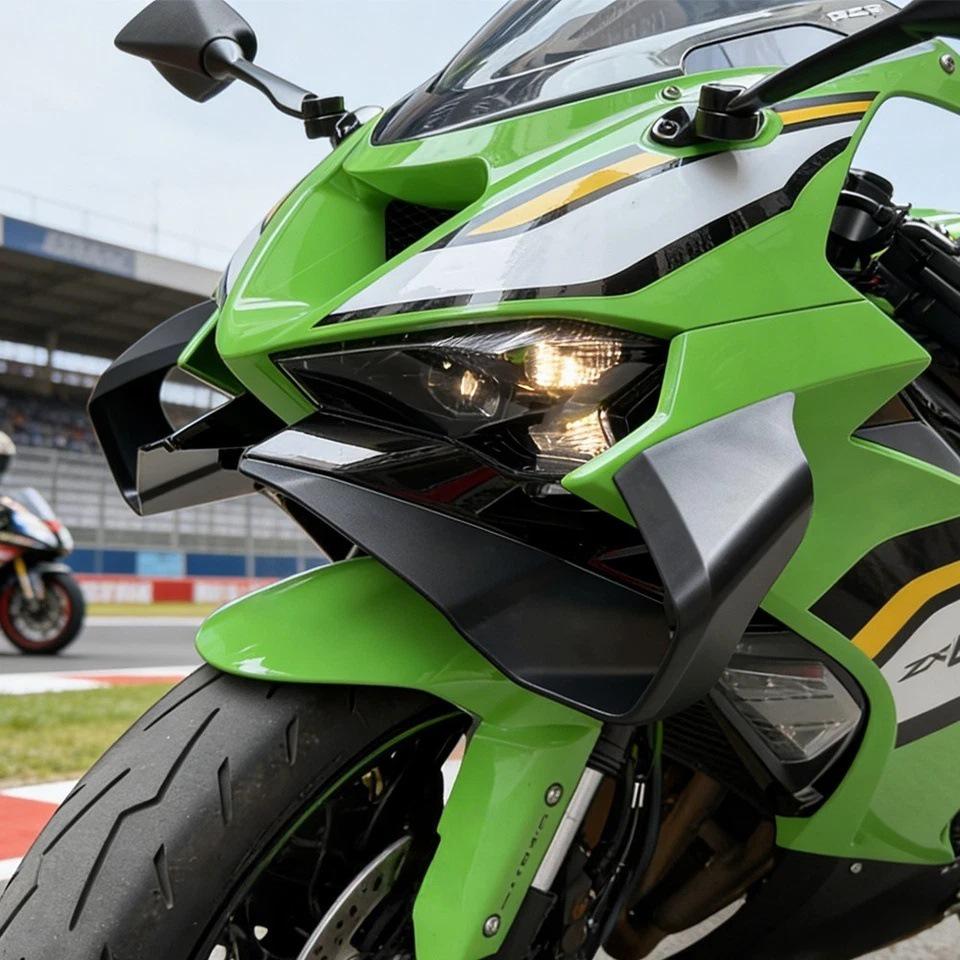 Кавасаки ZX-6R (2024-2026) Дефлектор переднего бокового обтекателя.