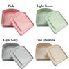 Portable Silicone Food Container Lunch Box Snack Sandwich Toast Box Bento Box