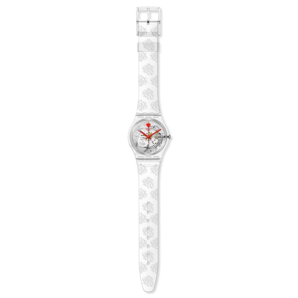 Часы SWATCH GIRLS DON'T CRY BY VERDY SO28Z129 Прозрачные