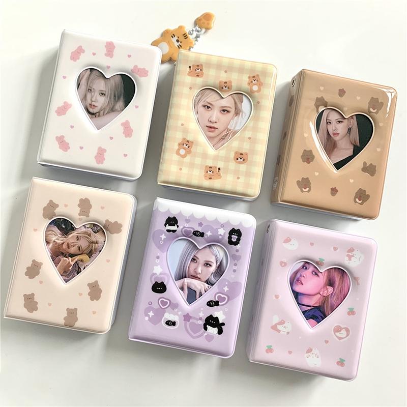 Kpop Photocards Holder Poca Packaging Mini Photo Album Card Collect Book Photo Card Packaging Supplies Card Holder
