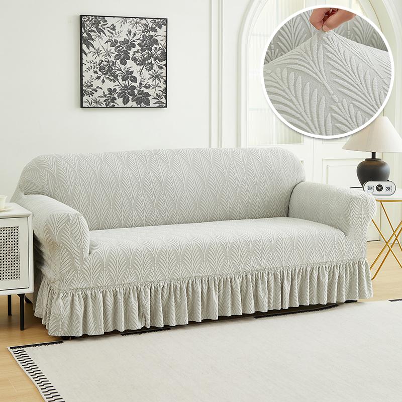 Новый жаккардовый чехол для дивана для гостиной, чехол для дивана, 1/2/3/4-местный эластичный чехол для дивана, L-образный угловой чехол для дивана для дома