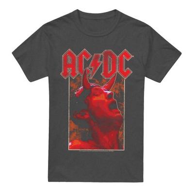 AC/DC Унисекс футболка с рогами для взрослых
