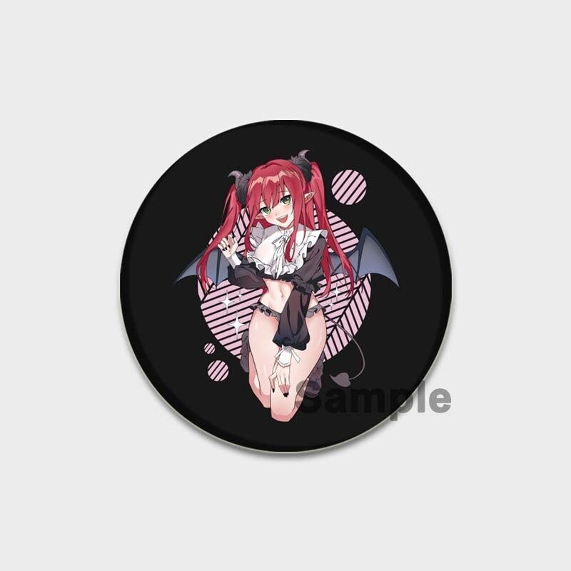 58 мм броши в стиле аниме My Dress-Up Darling Kitagawa Marin Kuroe Shizuku, значок для косплея, аксессуары, украшение для рюкзака, рождественский подарок