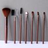 7 Pcs Makeup Brush Set Blush Brush Loose Powder Brush Eyebrow Brush Lip Brush Eye Shadow Brush Makeup Brush