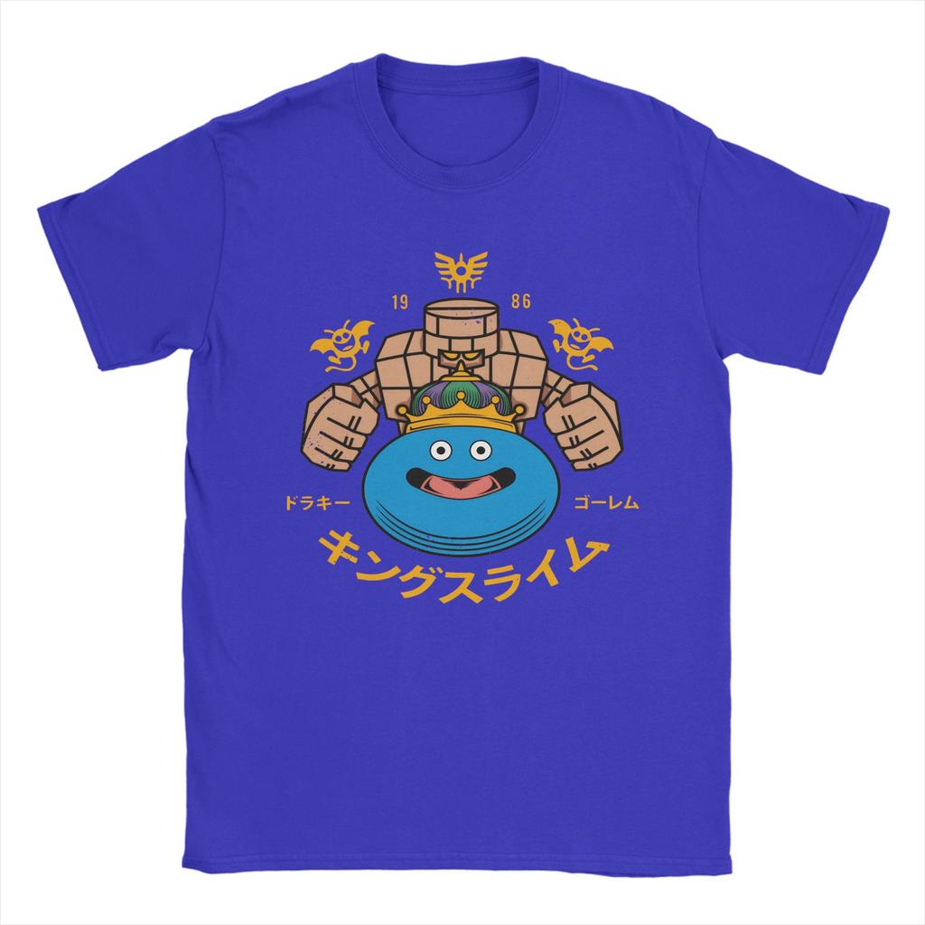 Anime Game Dragon Quest Monsters T Shirts Unisex 100% Cotton Vintage T-Shirts Crew Neck  Tee Shirt Short Sleeve Clothing Summer