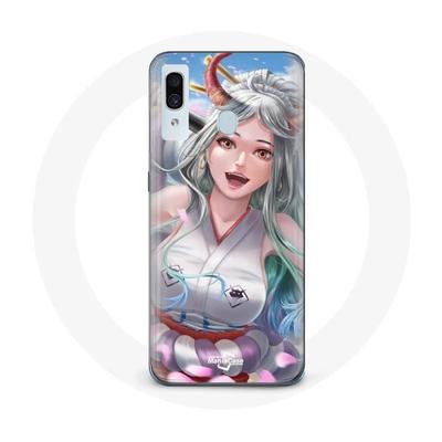 Coque Pour Samsung Galaxy A20e Yamato One Piece Anime