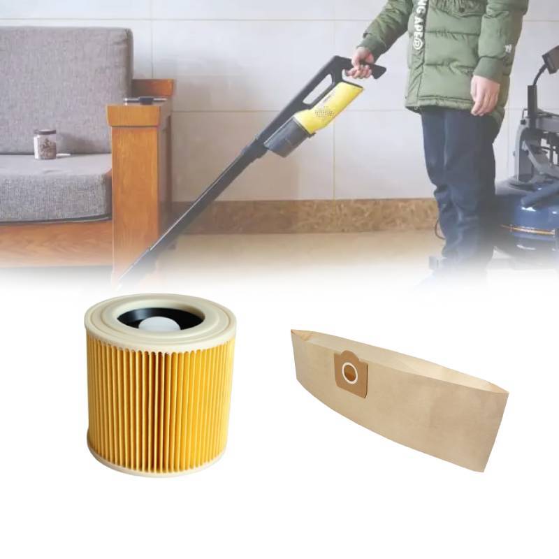 Картридж HEPA-фильтра Karcher для серии For, удаление пыли, обслуживание домашнего пылесоса