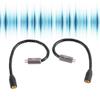 Plug and Play Lossless Sound Cord Earphone Adapter Cable for AS10 AS06 AS10 ZST ZS3AS10 Daily Use