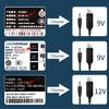 USB DC 5 В до 12 В 9 В Кабель питания USB к разъему постоянного тока Провод адаптера Usb Boost Кабель питания Разъем для маршрутизатора 2,1x5,5 мм через Powerbank YSL
