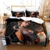 Pop Music Bedding Set 3Pcs Tate McRae Exquisite Print Stylish Home Decoration for Fans Pillowcase for Fans