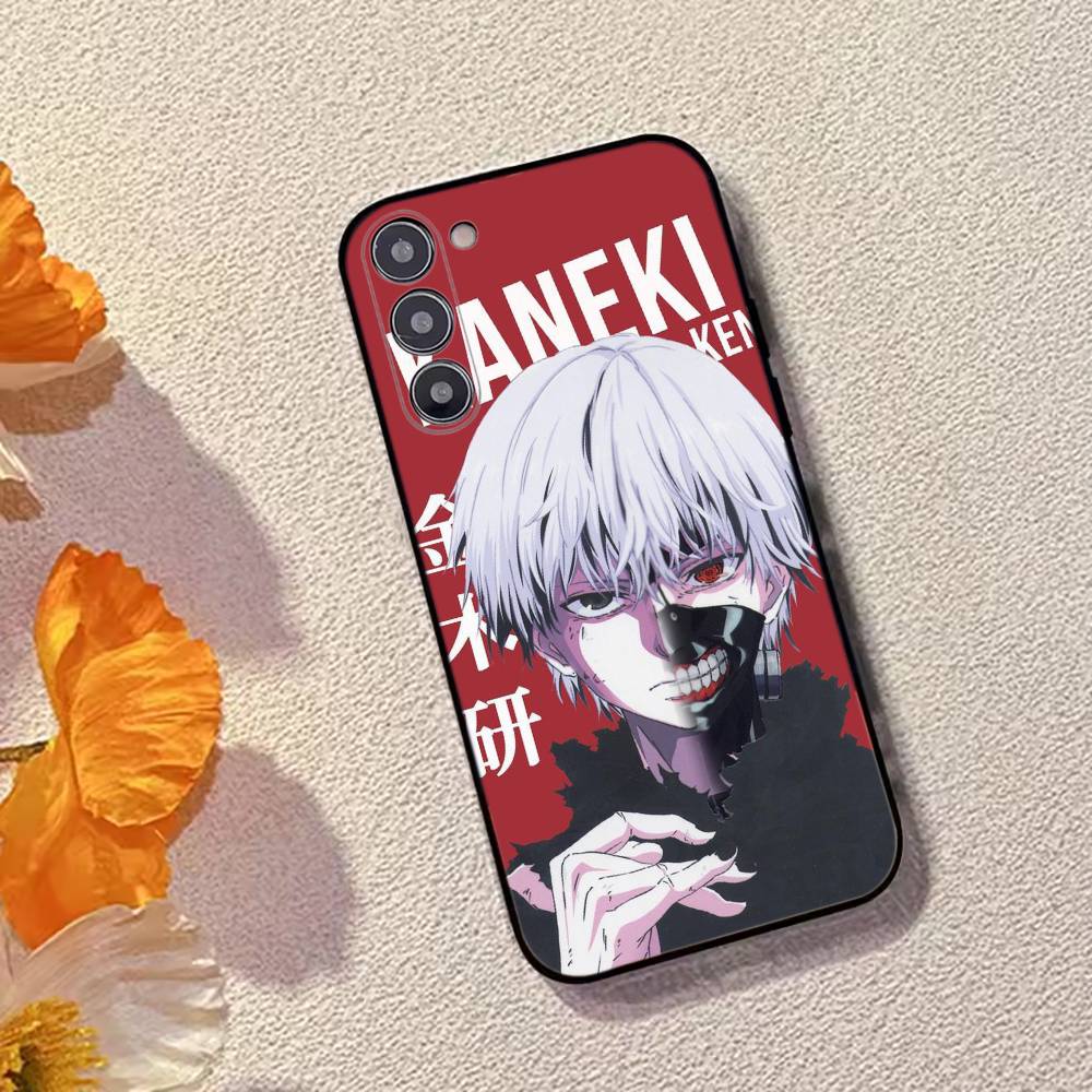 Чехол для телефона Tokyo G-Ghoul Kaneki Ken Аниме для Samsung Galaxy A73, A72, A71, A70, A53, A52, A51, Другие Мягкий Черный Чехол