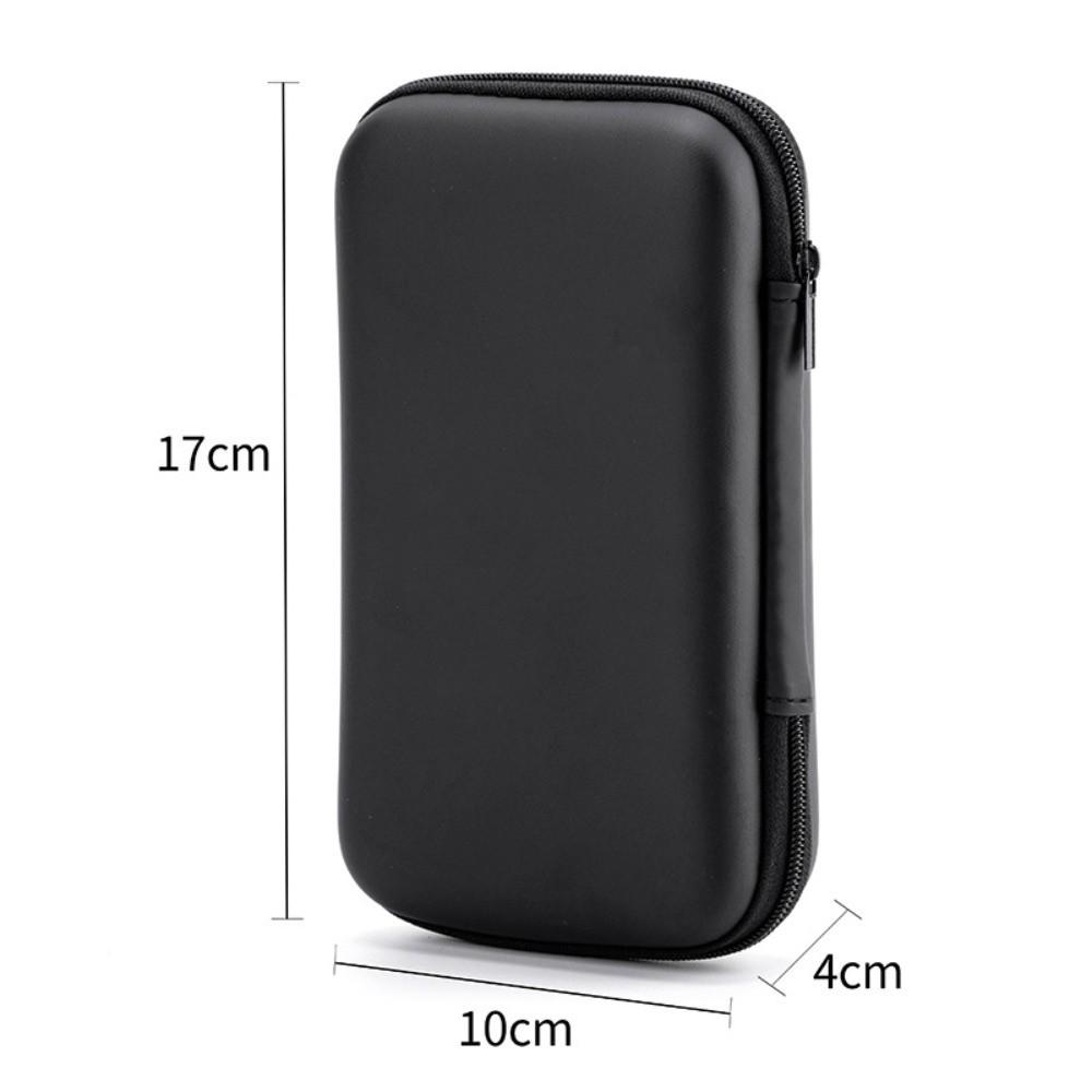 Mini Zipper Earphone Case Portable Pouch Carrying Bag New EVA Storage Box for Earphone