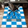 Flame Logo Design Printed Office Carpet Chair Cushion  Entryway Rug, Rugs for Living Room, Bedroom Christmas gifts
