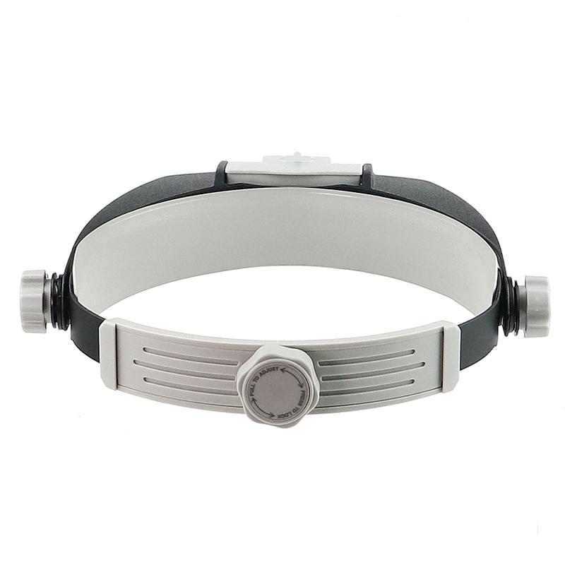 1.5x 6x 8x Illuminated Headband Magnifier Rechargeable Third Hand Helmet Magnifying Glass Lupa F Reading Books Welding Repairing