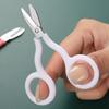 Stainless Steel Mini Pocket Scissors Paper Work Paper Cutter INS Safe Mini Scissor  Office School