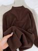 Korean Style Retro Knit Vest Cardigan - Soft, Fluffy, Loose Fit, Round Neck Perfect for Autumn and Winter