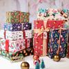 Art Paper Christmas Gift Wrapping Paper 10 Sheets Holiday Decoration Paper  Packaging