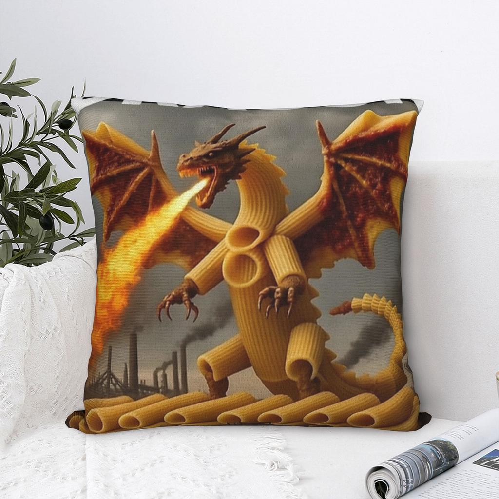 Дракон Каннеллони Дракони Итальянский Маразм Мем Наволочка для Подушки Пользовательская Наволочка Новинка Наволочка Для Гостиной Кровати Стула