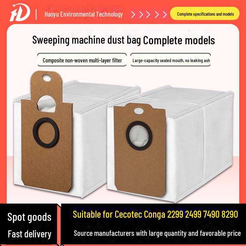 Совместимый пылесборник для пылесосов Cecotec Conga 2299, 2499, 7490, 8290