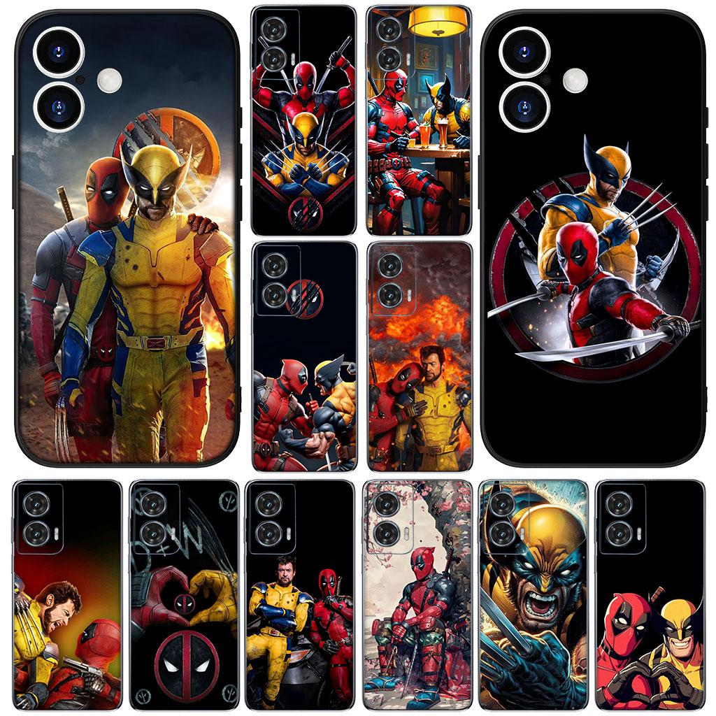Phone Cover Wolverine Marvel Deadpool for Huawei Mate 20 P30 P20 Lite Pro Y7 Y6P Y7A 2019 Nova 5T 3I Soft Case