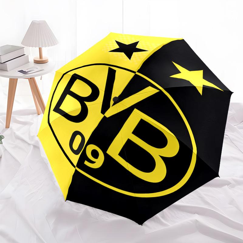 1pc B-BVB Umbrella, Sun Protection, And UV Shielding. It Has Eight Sturdy Ribs for Outdoor Use And Perfect As a Holiday Gift