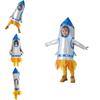 Pea Nut Apparel Dm0181 Kids' Rocket Cosplay Space Stage Costume Unisex Dancewear For Cosmic Performances