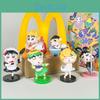 Funny Shin Crayon Chan Grass Skirt Maid Mermaid Angel Style Ornament Model