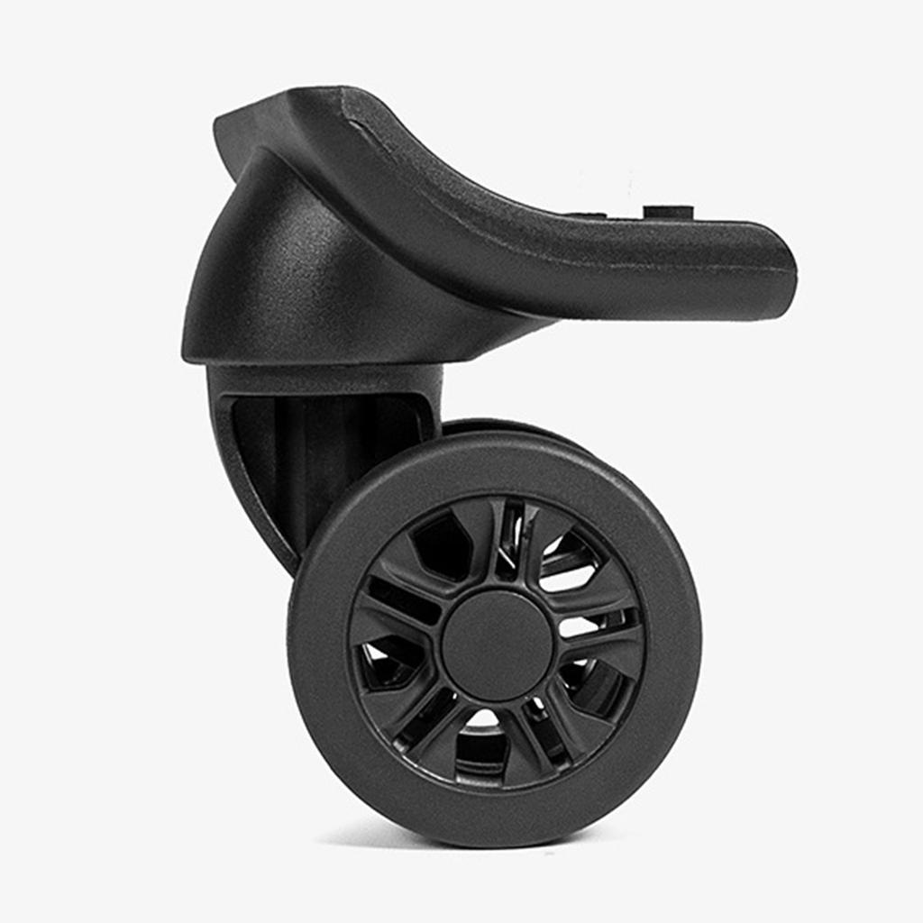 4 шт. Практичные колеса для чемодана, запасные части для легкого вращения на 360 градусов и тихой работы