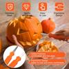 Halloween Pumpkin Carving Knife Set Professional Pumpkin Carving Set With Carrying Case Suitable For Children And Adults