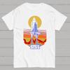 STS-1 Space Shuttle Cotton Summer Casual Cool Loose T-Shirt