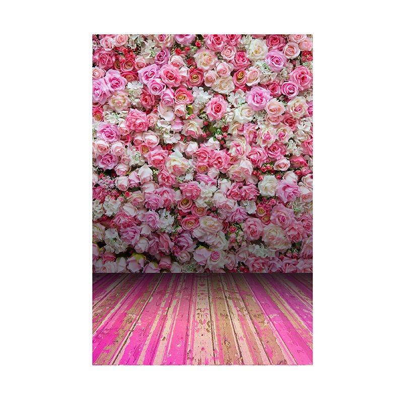 Цветочный фон для фотосъемки Цветочный фон Детский душ День матери День святого Валентина Свадьба День рождения Декор для вечеринки Баннер Студийный реквизит
