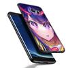 Аниме AI Oshi черный силиконовый чехол для телефона Samsung Galaxy S23 S21 S20 FE S24 S22 Ultra S10E S10 S9 S8 Plus