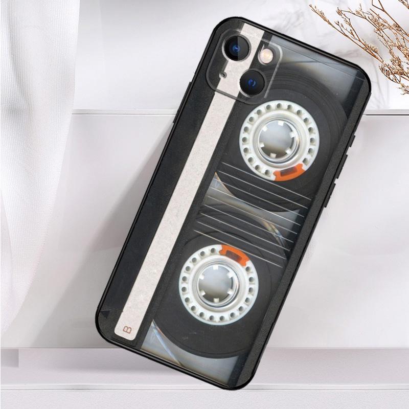 Cassette Mix Tape Phone Case For iPhone 16 15 14 13 12 11 Pro Max Mini X XR XS Max 7 8 Plus Back Cover
