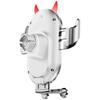 D1 15W Car Wireless Wireless Charger Devil Design Air Vent Mount Phone Holder Stand - White