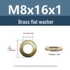 Yigu Durable Brass Flat Washers: M2-M12 Screws
