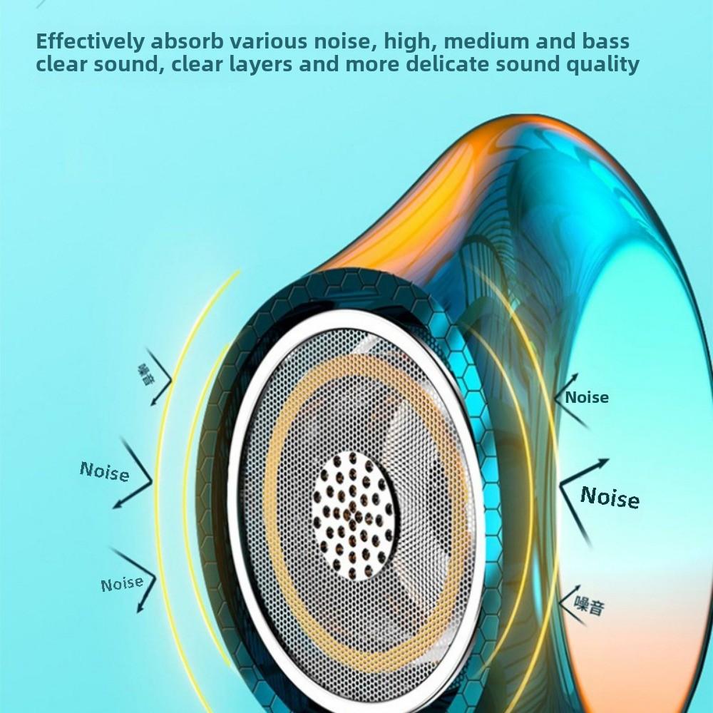 Внутриканальные керамические наушники с диагональным ушным вкладышем, наушники для сна с высоким качеством звука и управлением микрофоном