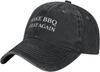 Кепка для барбекю Make Bbq Great Again, хлопковый вымытый деним, повседневная, унисекс, для взрослых, защита от солнца
