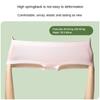 5 Pairs of Premium High-Stretch Non-Deforming Cotton-Soft Seamless Antibacterial Underwear (One Size Fits Waist 29.5-80cm)