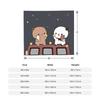 Cute Cartoon Bubu Dudu Blanket Cover  Flannel Throw Blankets Summer Air Conditioning Printed Soft Warm Bedspread