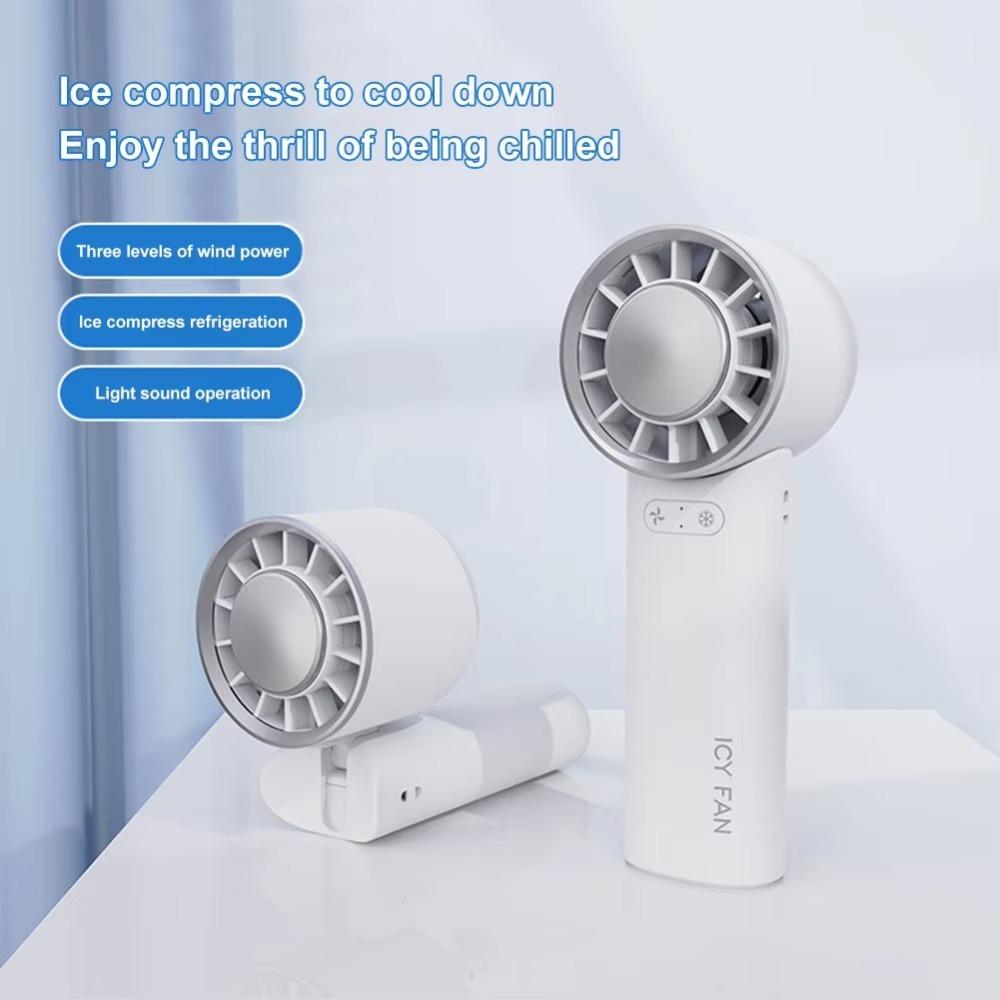 USB Перезаряжаемый Турбо Вентилятор Складной Электрический Охлаждающий Вентилятор Идеальный Инструмент для Охлаждения Отдых на Природе Кемпинг