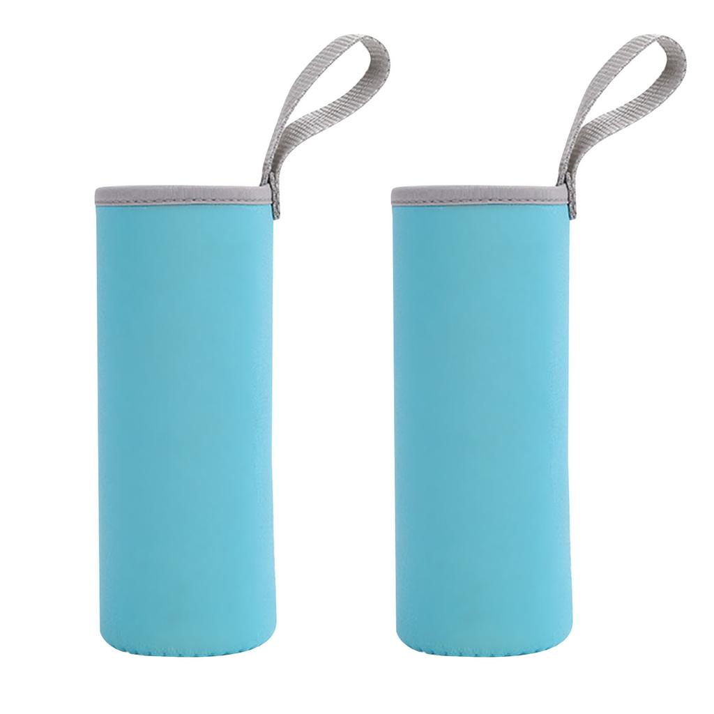 2 Pack Water Bottle Cover, 550ml Neoprene Insulator Cooler Water Bottle Cover Water Bottle Sleeve Holder