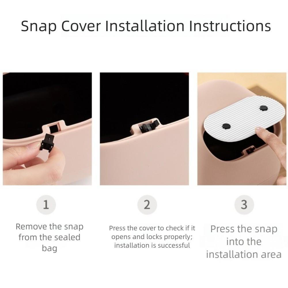 Мини Маленькое Мусорное Ведро Нажимного Типа Контейнер для Мусора Симпатичная Настольная Мусорная Корзина Бытовая